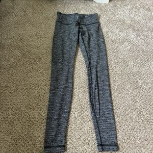 Lulu heathered High-Waisted Leggings